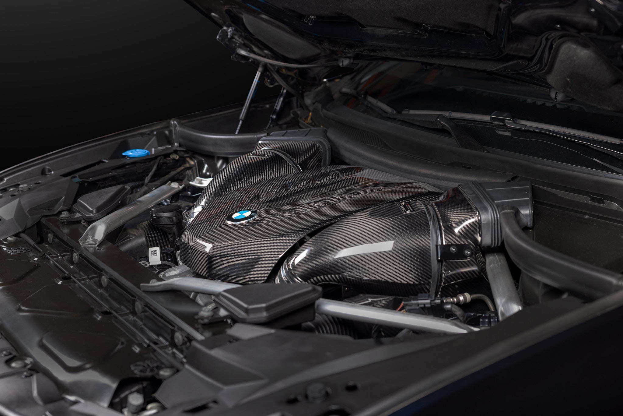 Eventuri Gloss Carbon Fibre Intake System - BMW G05 X5 M50i | G06 X6 M50i