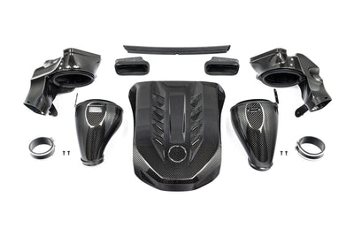 Eventuri Gloss Carbon Fibre Intake System - BMW G05 X5 M50i | G06 X6 M50i