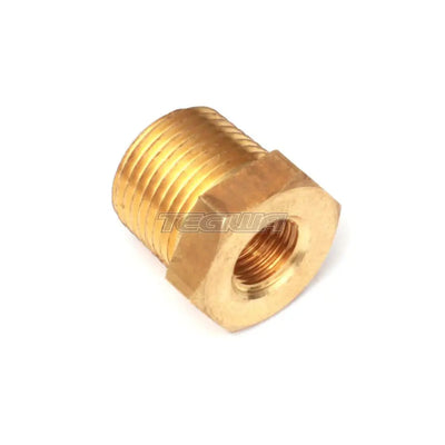 Haltech Adaptor - Brass 1/8in NPTF to 3/8in NPTF
