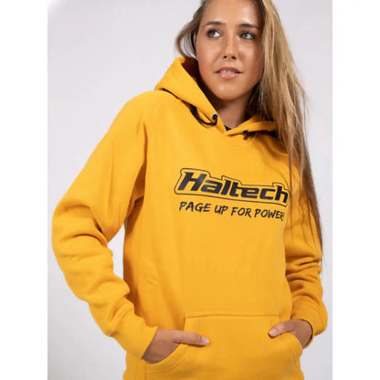 Haltech "Classic" Hoodie Yellow