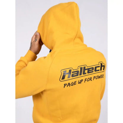 Haltech "Classic" Hoodie Yellow