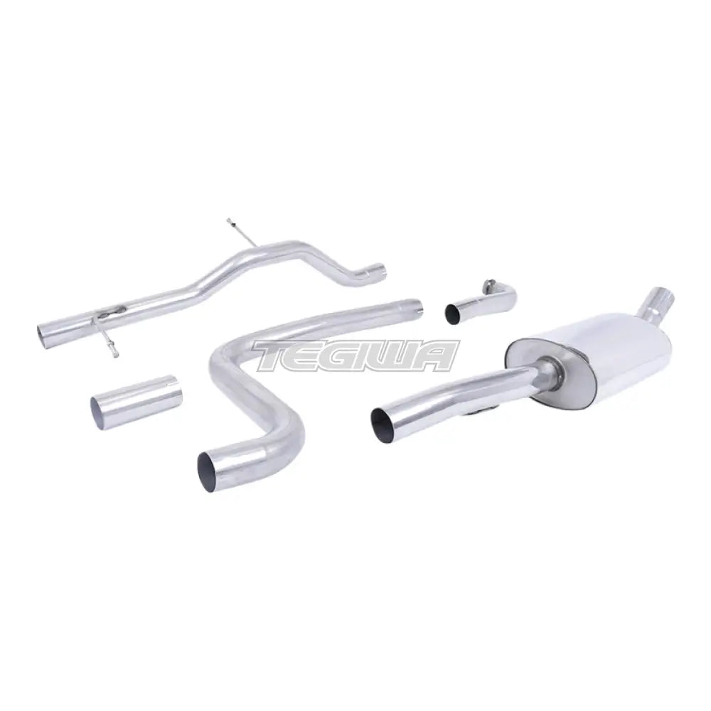 Milltek Ford Fiesta Mk8 1.0T EcoBoost ST-Line 3 & 5 Door (Non-OPF/GPF Models Only) 2017-2019 Cat-back Exhaust