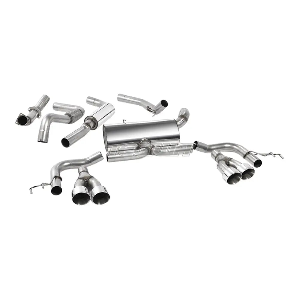 Milltek Honda Civic Type R FK2 Turbocharged 2.0 litre i-VTEC (LHD models only) 2015-2017 Cat-back Exhaust