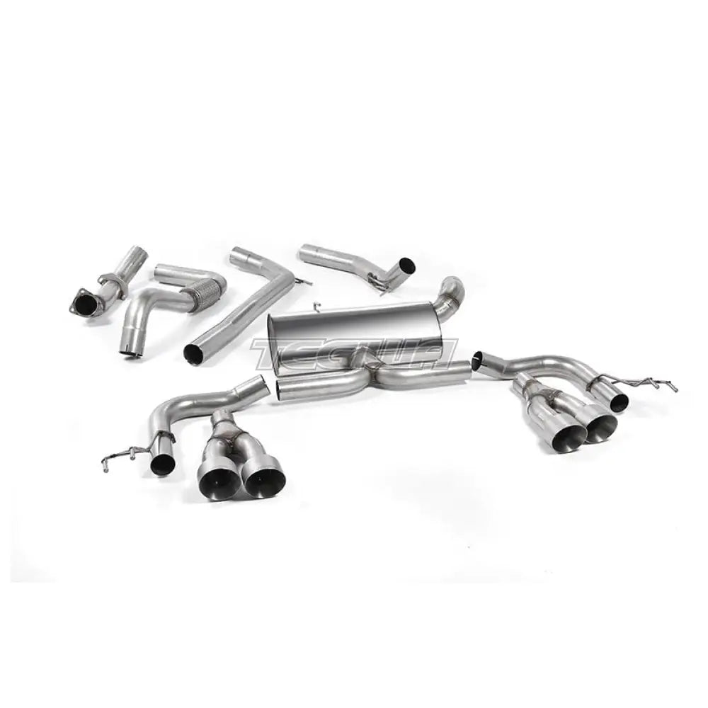 Milltek Honda Civic Type R FK2 Turbocharged 2.0 litre i-VTEC (LHD models only) 2015-2017 Cat-back Exhaust
