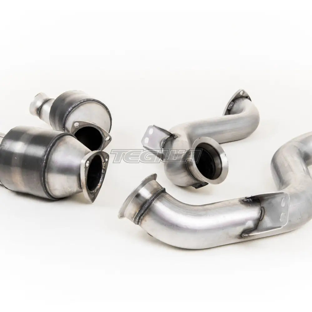 Milltek Mercedes C-Class C63 & C63 S (W205) Saloon 4.0 Bi-Turbo V8 (Non-GPF Equipped Models Only) 2015-2023 Hi-Flow Sports Cat and Downpipe Exhaust