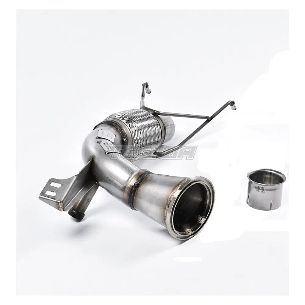 Milltek New Mini Mk3 (F56) Mini Cooper S 2.0 Turbo (Rest of World) 2014-2023 Large-bore Downpipe and De-cat Exhaust - Fits OE System