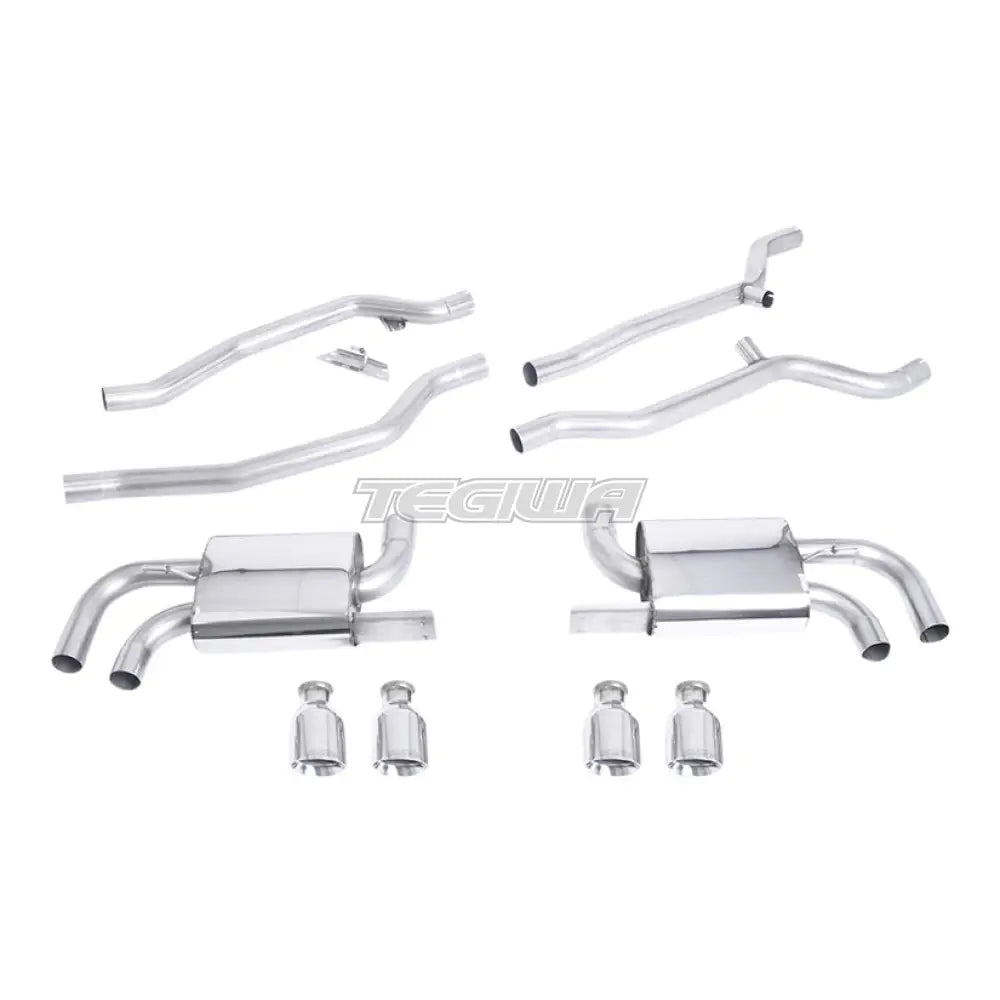 Milltek Porsche Cayenne 958 Turbo 4.8 V8 (Pre-Facelift) 2010-2014 Cat-back Exhaust