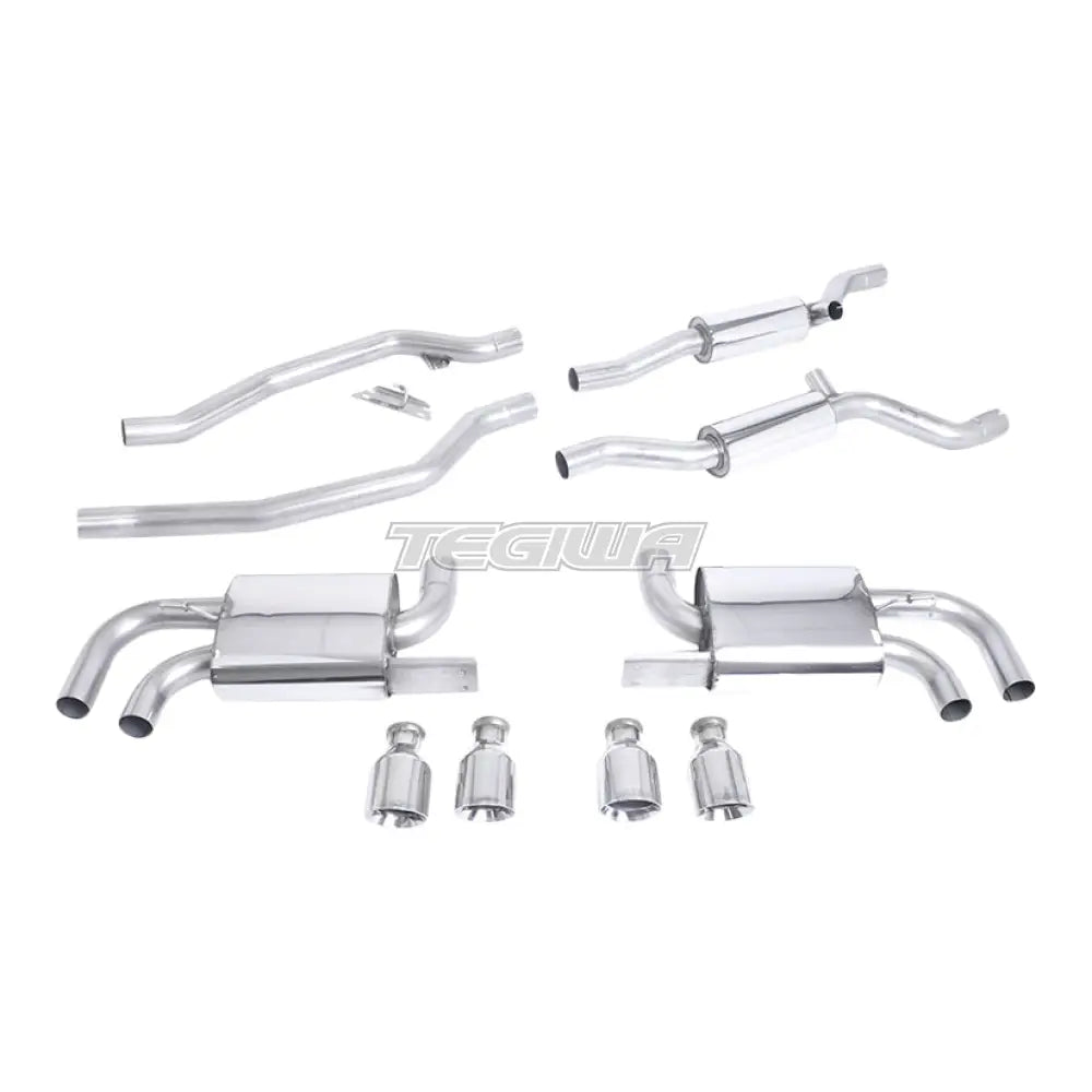 Milltek Porsche Cayenne 958 Turbo 4.8 V8 (Pre-Facelift) 2010-2014 Cat-back Exhaust