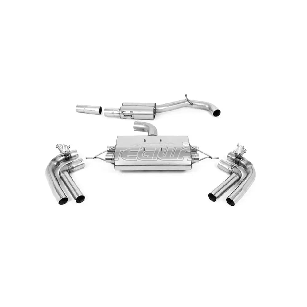 Milltek Seat Cupra Formentor 2.0TFSI 4Drive 310PS 2021-2023 Particulate Filter-back Exhaust