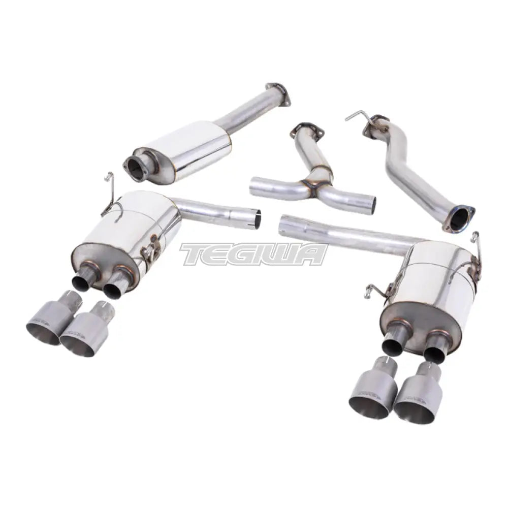 Milltek Subaru Impreza WRX STi Saloon / Sedan 2014-2024 Cat Back Exhaust