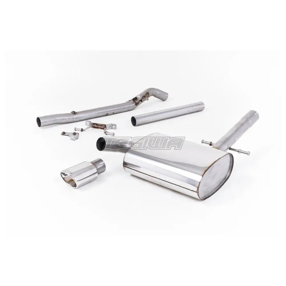 Milltek Volkswagen Corrado VR6 1988-1991 Cat-back Exhaust