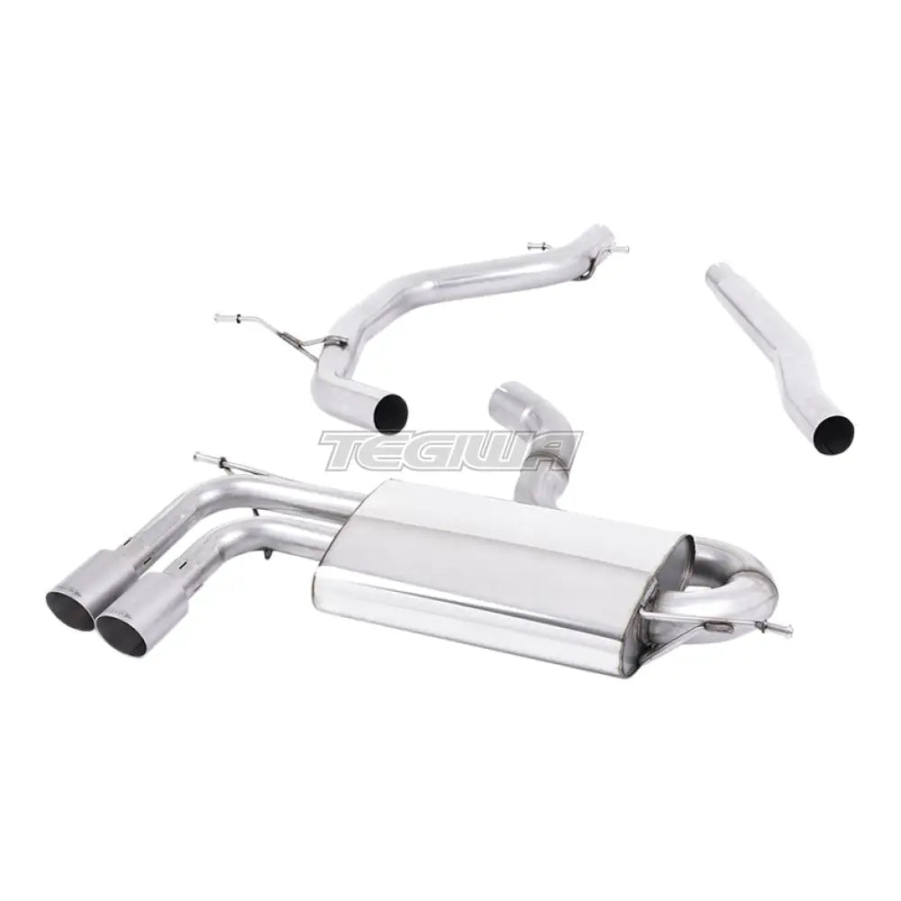 Milltek Volkswagen Golf Mk6 GTD 2.0 TDI 170PS 2009-2013 Particulate Filter-back Exhaust - Titanium Tips