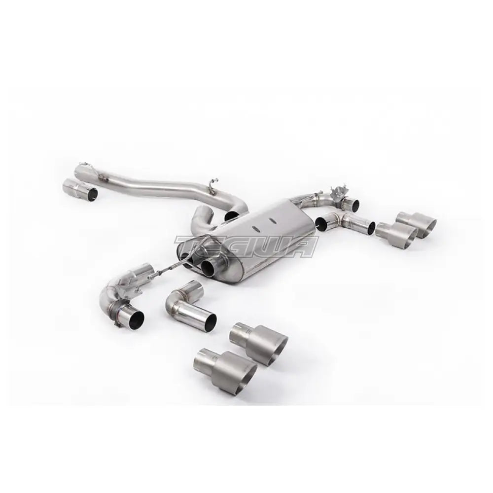 Milltek Volkswagen Golf Mk7.5 R 2.0 TSI 300PS (GPF Equipped Models Only) - 80mm Race Systems 2019-2022 Cat-back Exhaust