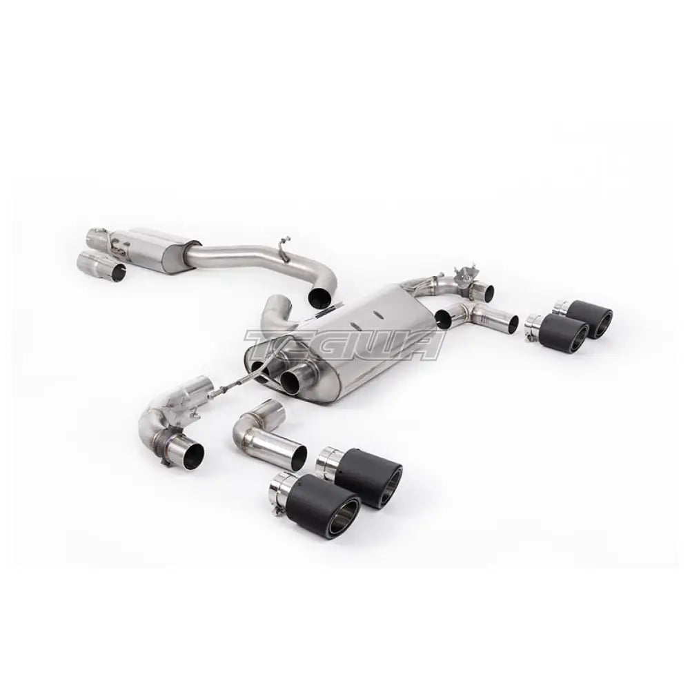 Milltek Volkswagen Golf Mk7.5 R 2.0 TSI 300PS (GPF Equipped Models Only) - 80mm Race Systems 2019-2022 Cat-back Exhaust