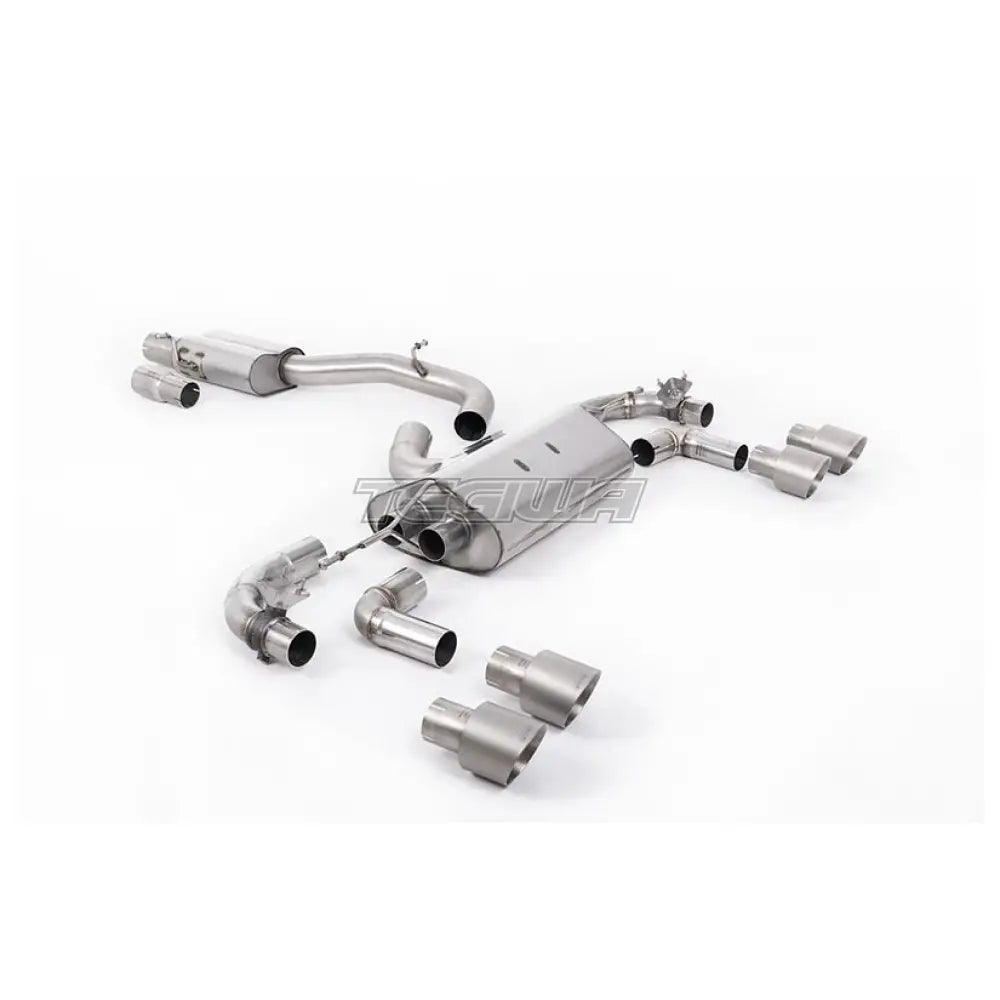 Milltek Volkswagen Golf Mk7.5 R 2.0 TSI 300PS (GPF Equipped Models Only) - 80mm Race Systems 2019-2022 Cat-back Exhaust