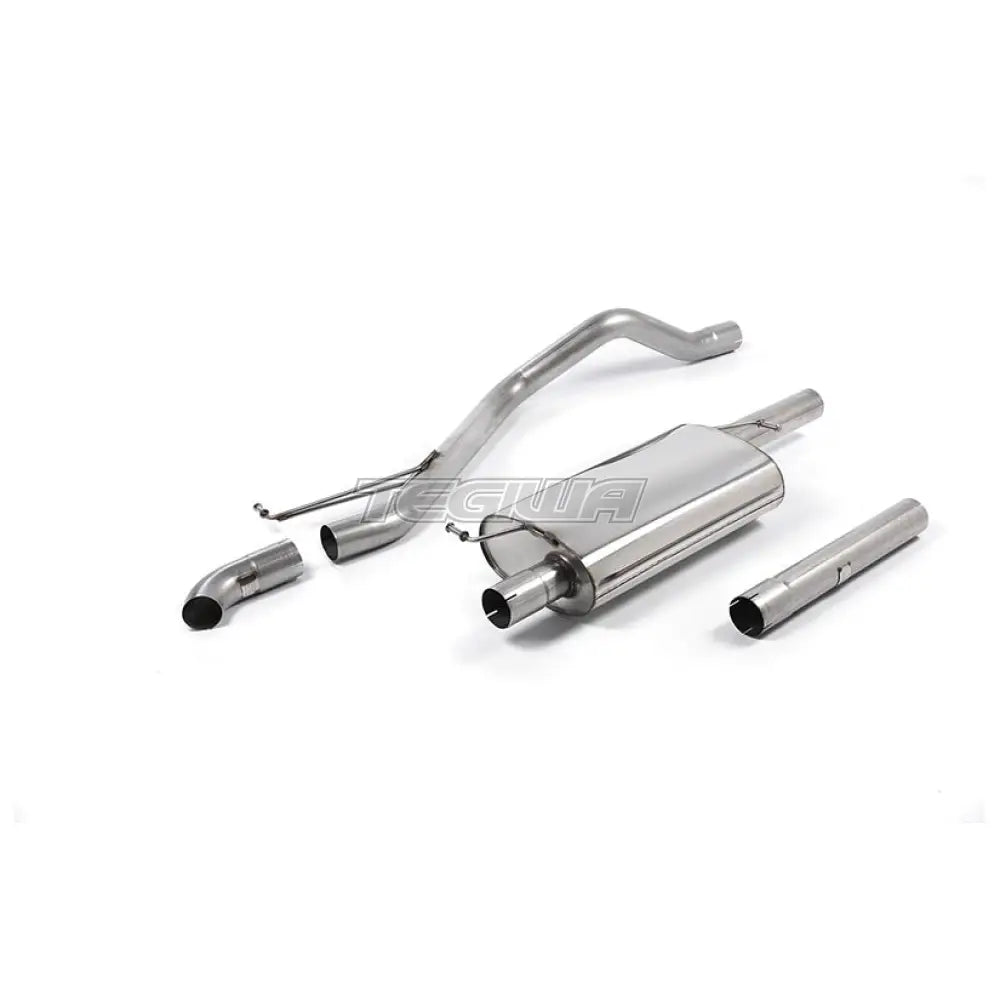 Milltek Volkswagen Transporter \ Caravelle T5 LWB 1.9 TDi (85ps & 104ps) 2WD and 4MOTION 2003-2009 Cat-back Exhaust