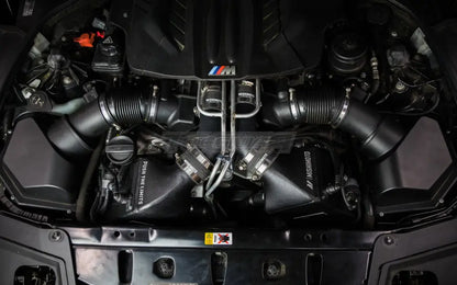 Mishimoto Charge Pipes Micro-Wrinkle Black BMW F1X M5 M6 12-18
