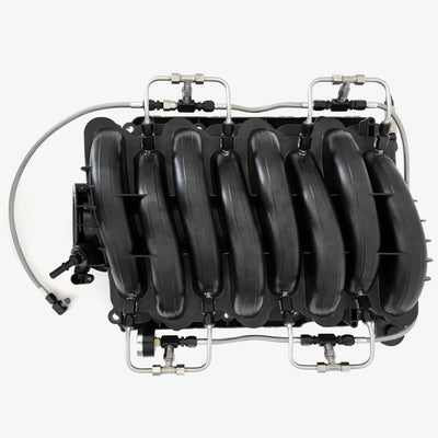 Universal V8 Direct Port Methanol Injection With 9th Injector, Dual Stage (Pre-Bent)