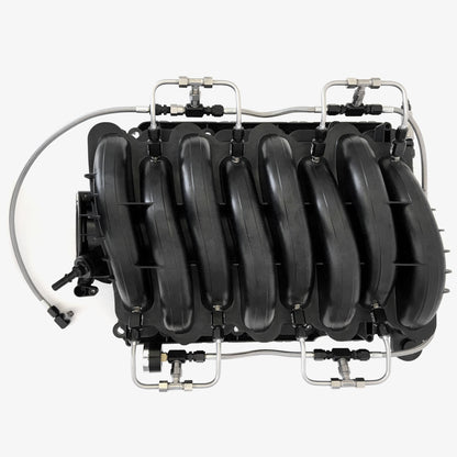 Universal V8 Direct Port Methanol Injection With 9th Injector, Dual Stage (Pre-Bent)