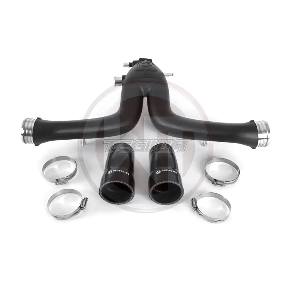 Wagner Tuning Y-charge pipe kit Porsche 991.2 Turbo S OEM Intercoolers