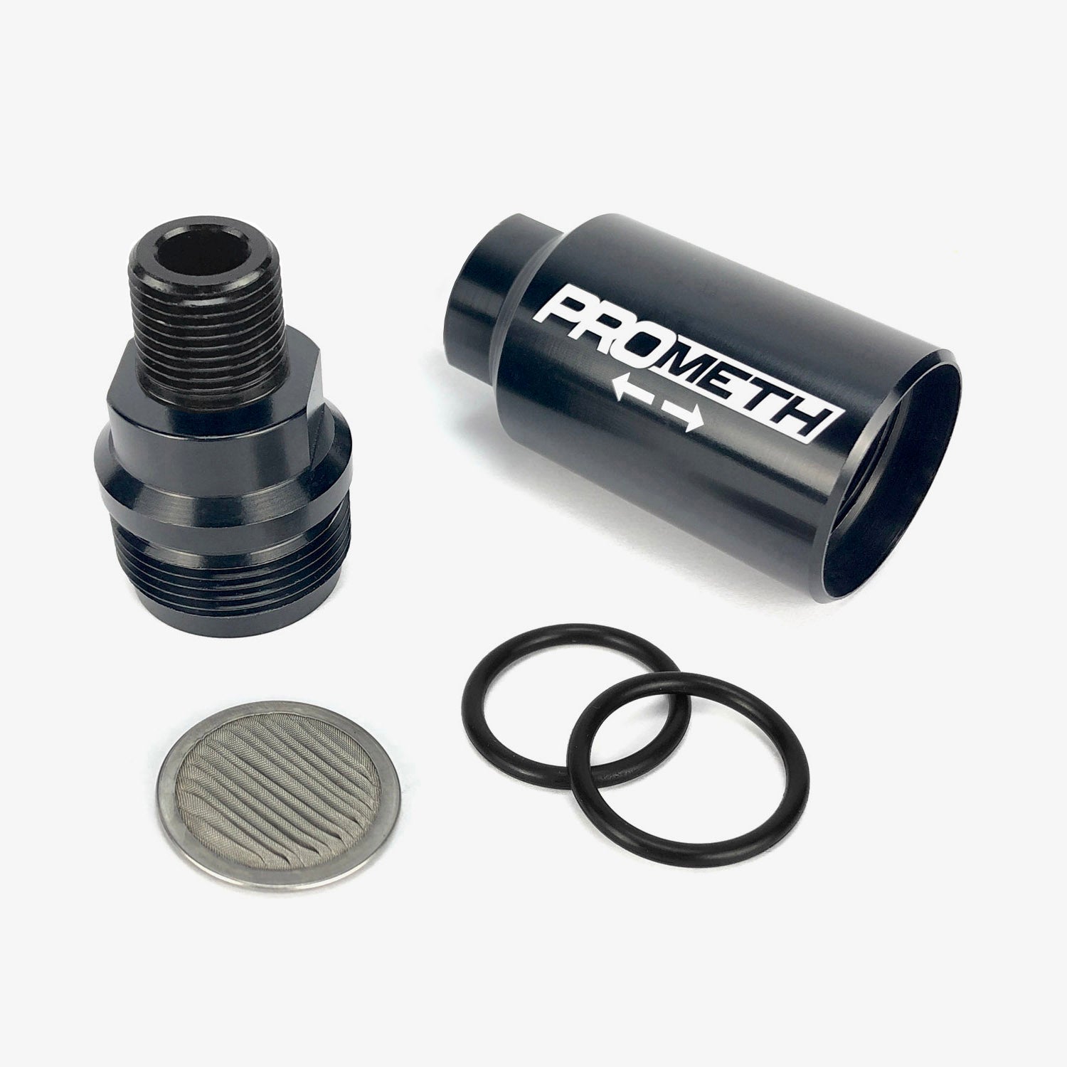 1/4 NPT Female To 3/8 NPT Male Inline Filter, 30 Micron (Post Pump)