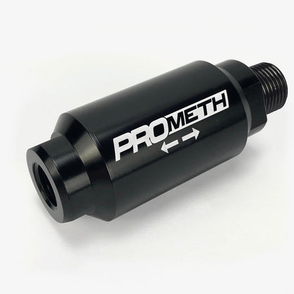 1/4 NPT Female To 3/8 NPT Male Inline Filter, 30 Micron (Post Pump)