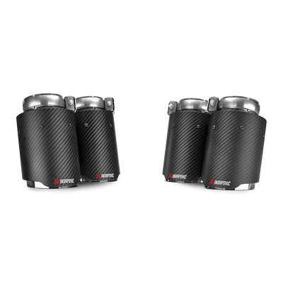 BMW M3 / M4 (F80 / F82 / F83) | Akrapovic | Evolution Line System - Carbon Tips
