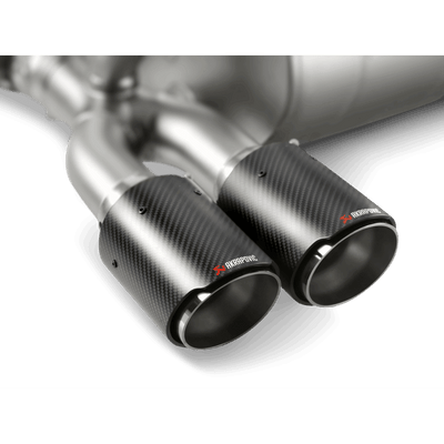 BMW M3 / M4 (F80 / F82 / F83) | Akrapovic | Slip-On-Line System - Carbon Tips