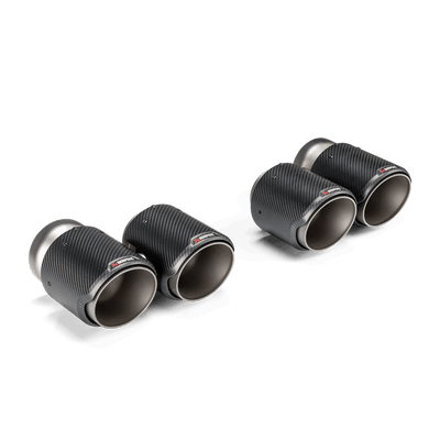 BMW M3 / M4 (G80 / G82 / G83) | Akrapovic | Slip-On-Line System - Carbon Round Tips