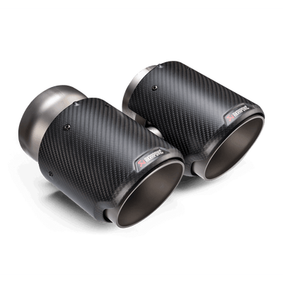 BMW M3 / M4 (G80 / G82 / G83) | Akrapovic | Slip-On-Line System - Carbon Round Tips