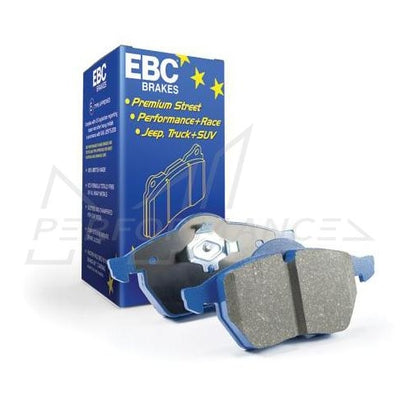 EBC Audi Volkswagen Bluestuff NDX Trackday Front Brake Pads - Akebono Caliper (Inc. C8 A6, D5 A8, 4M Q7 & CR Touareg)