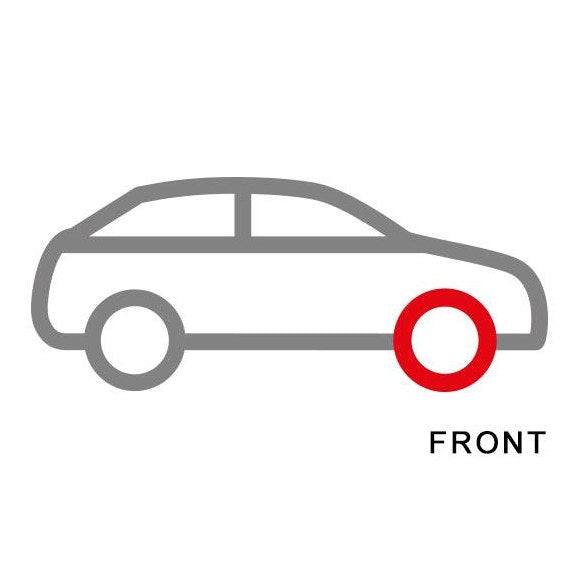 EBC BMW E46 E58 Orangestuff Race Front Brake Pads - ATE Caliper Inc. 316i, 318d, Z3 & Z4