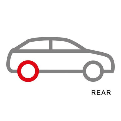 EBC BMW E46 E85 Orangestuff Race Rear Brake Pads - ATE Caliper Inc. 316i, 318i, 320i & Z4