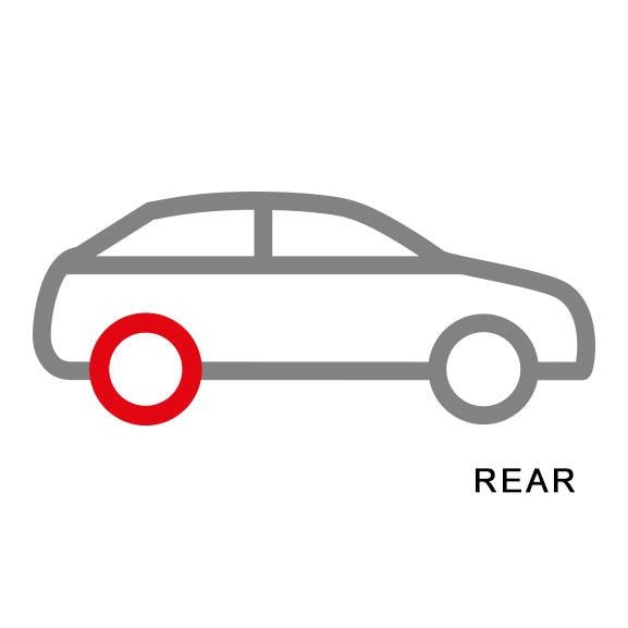 EBC BMW E46 E85 Orangestuff Race Rear Brake Pads - ATE Caliper Inc. 316i, 318i, 320i & Z4