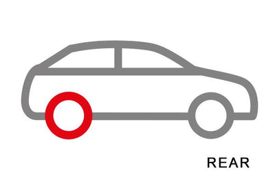 EBC BMW E81 E90 E91 E92 Orangestuff Race Rear Brake Pads - ATE Caliper (Inc. 325i, 335i, 335ix & ALPINA B3)