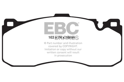 EBC BMW E82 Yellowstuff Street/Track Pad & Line Kit (135i)
