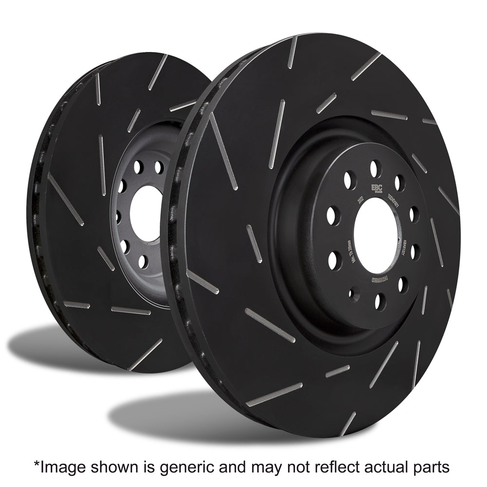 EBC BMW F20 F21 M135i 2-Piece USR Slotted Front Brake Discs