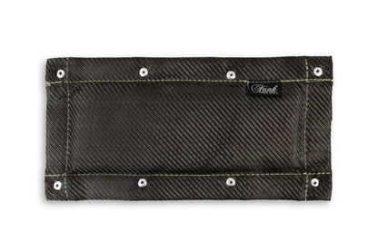Funk Motorsport Clamp On Exhaust Heat Shield Titanium or Carbon Fibre