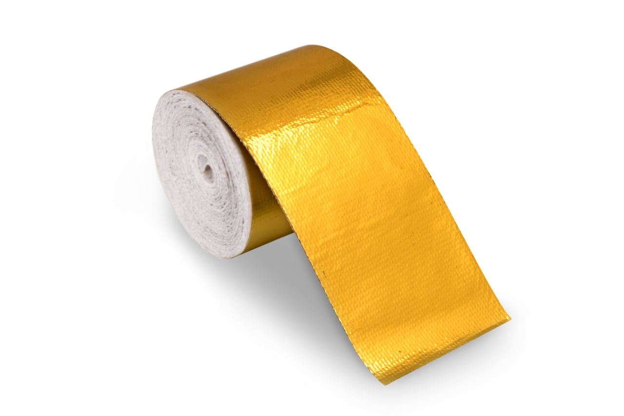 Funk Motorsport: Reflective Gold Heat Tape for induction kits & bulkheads