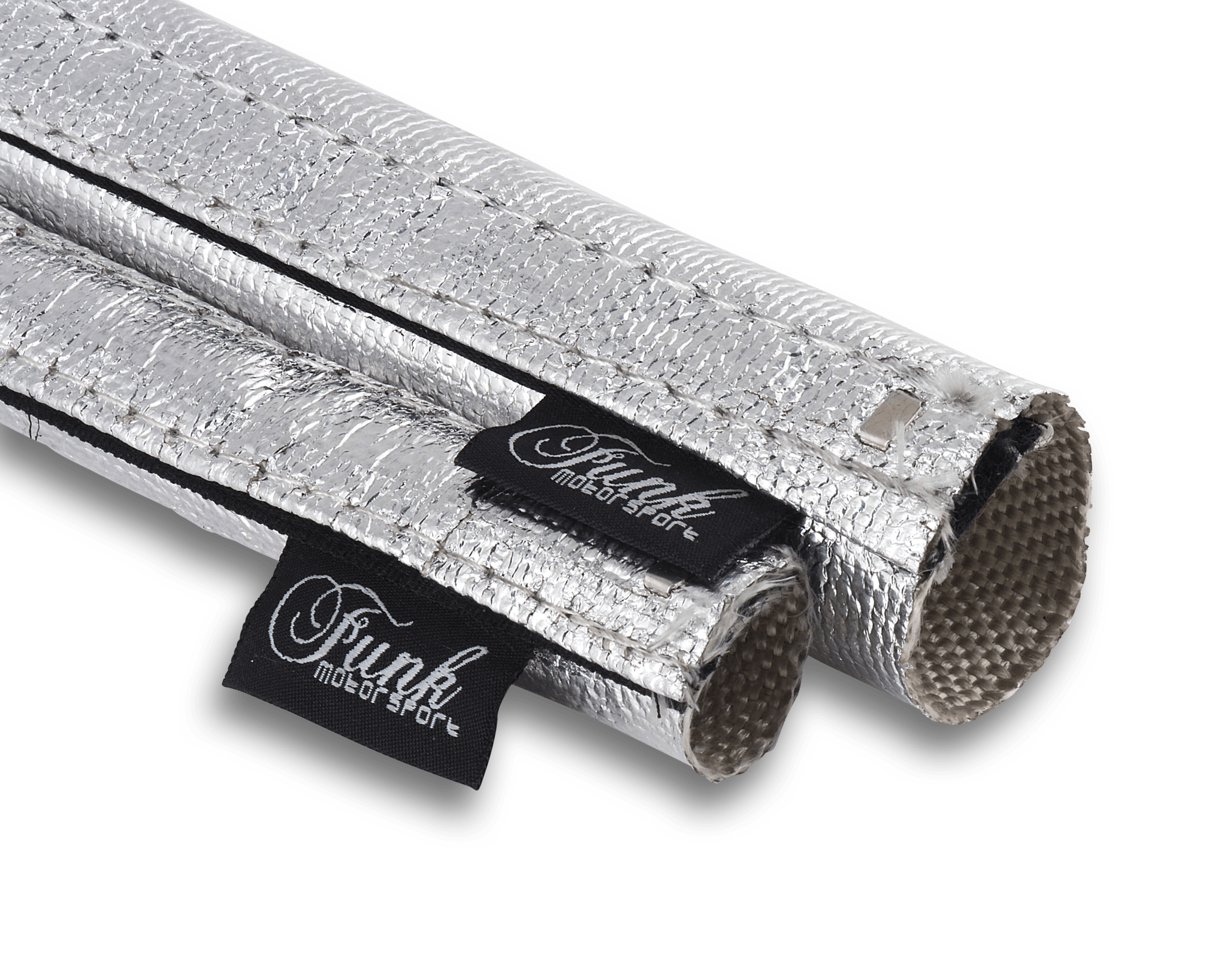 Funk Motorsport Silver Velcro Heat Sleeving for heat protection on Fuel lines & Oil lines