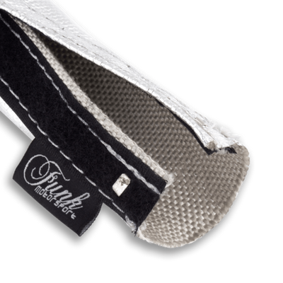 Funk Motorsport Silver Velcro Heat Sleeving for heat protection on Fuel lines & Oil lines