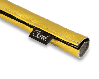 Funk Motorsport Velcro Gold Heat Wrap Sleeving ideal for fuel lines and wiring