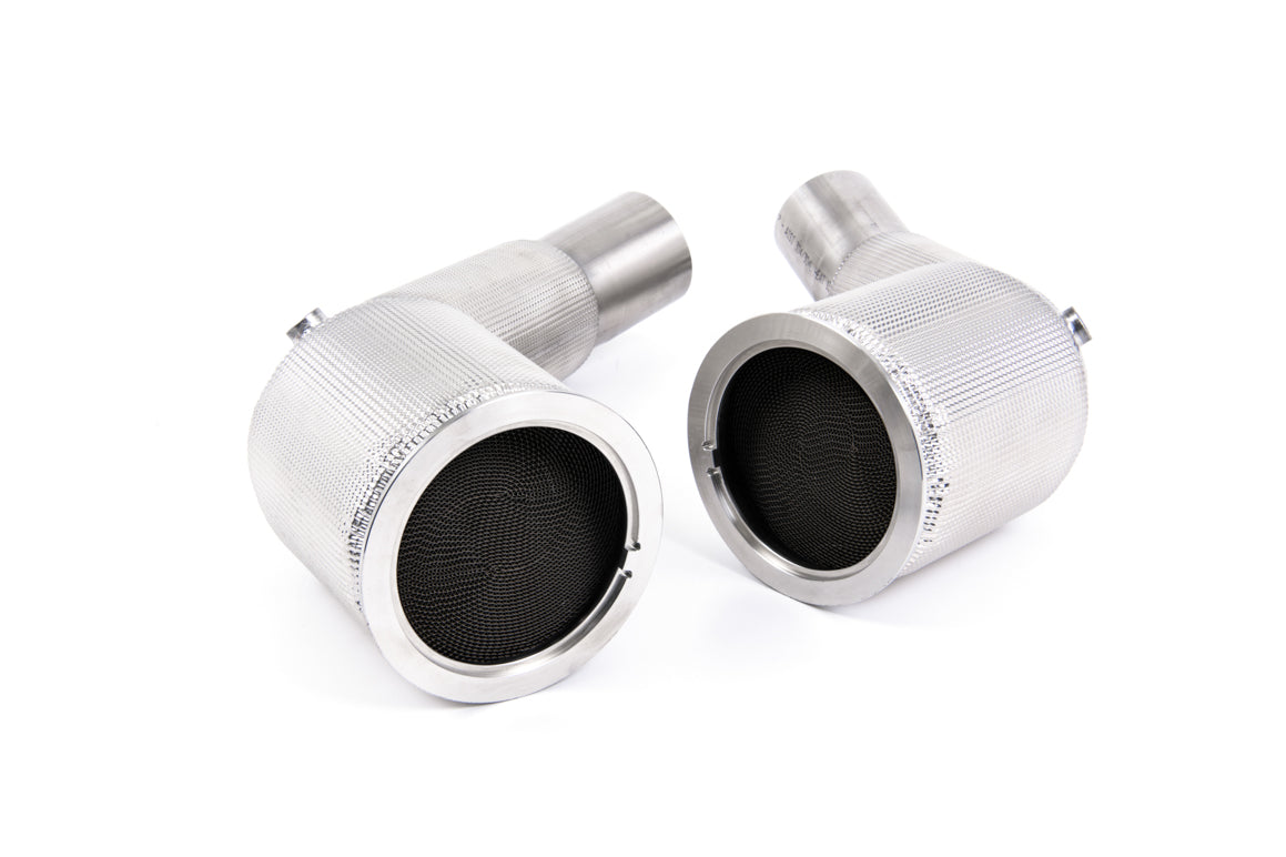 MILLTEK SPORT LARGE BORE DOWNPIPES WITH SPORTS CATS AUDI RSQ8 ...
