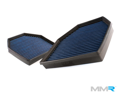 MMR COTTON PANEL AIR FILTERS I BMW S55 I S63 I F8x I M2C I M3 I M4 & F1x M5 I M6