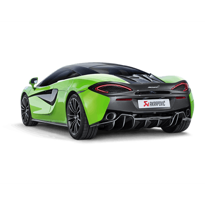 Mclaren 540C / 570S / 570S Spider / 570GT | Akrapovic | Slip-On Line (Titanium)
