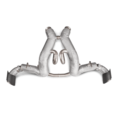 Mclaren 540C / 570S / 570S Spider / 570GT | Akrapovic | Slip-On Line (Titanium)
