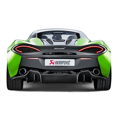Mclaren 540C / 570S / 570S Spider / 570GT | Akrapovic | Slip-On Line (Titanium)