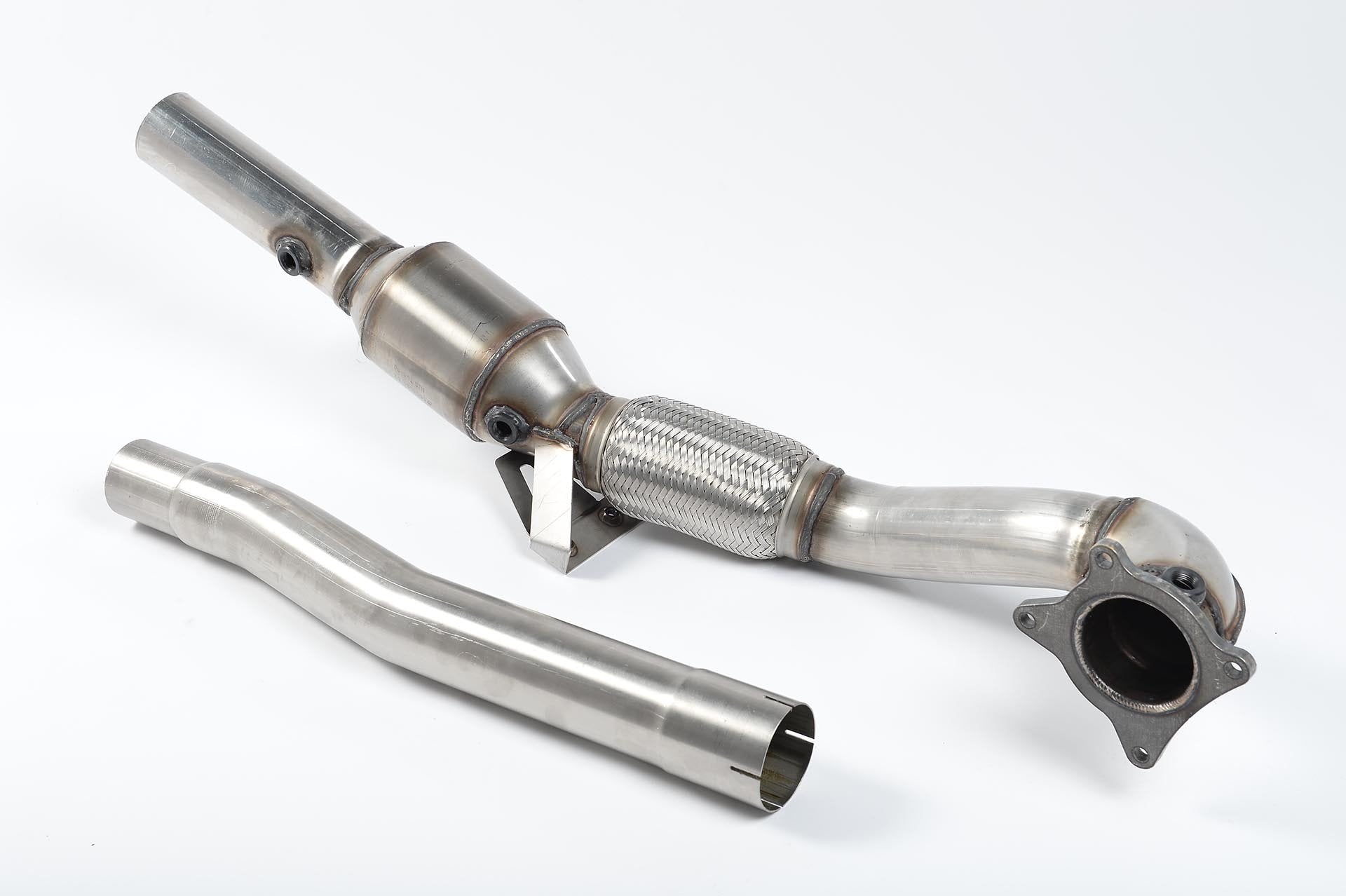 Milltek Sport Cast Downpipe with HJS Sports Cat TTS 8J