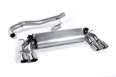 Milltek Sport Valved Cat-Back Exhaust System Golf MK7.5R OPF (Options)