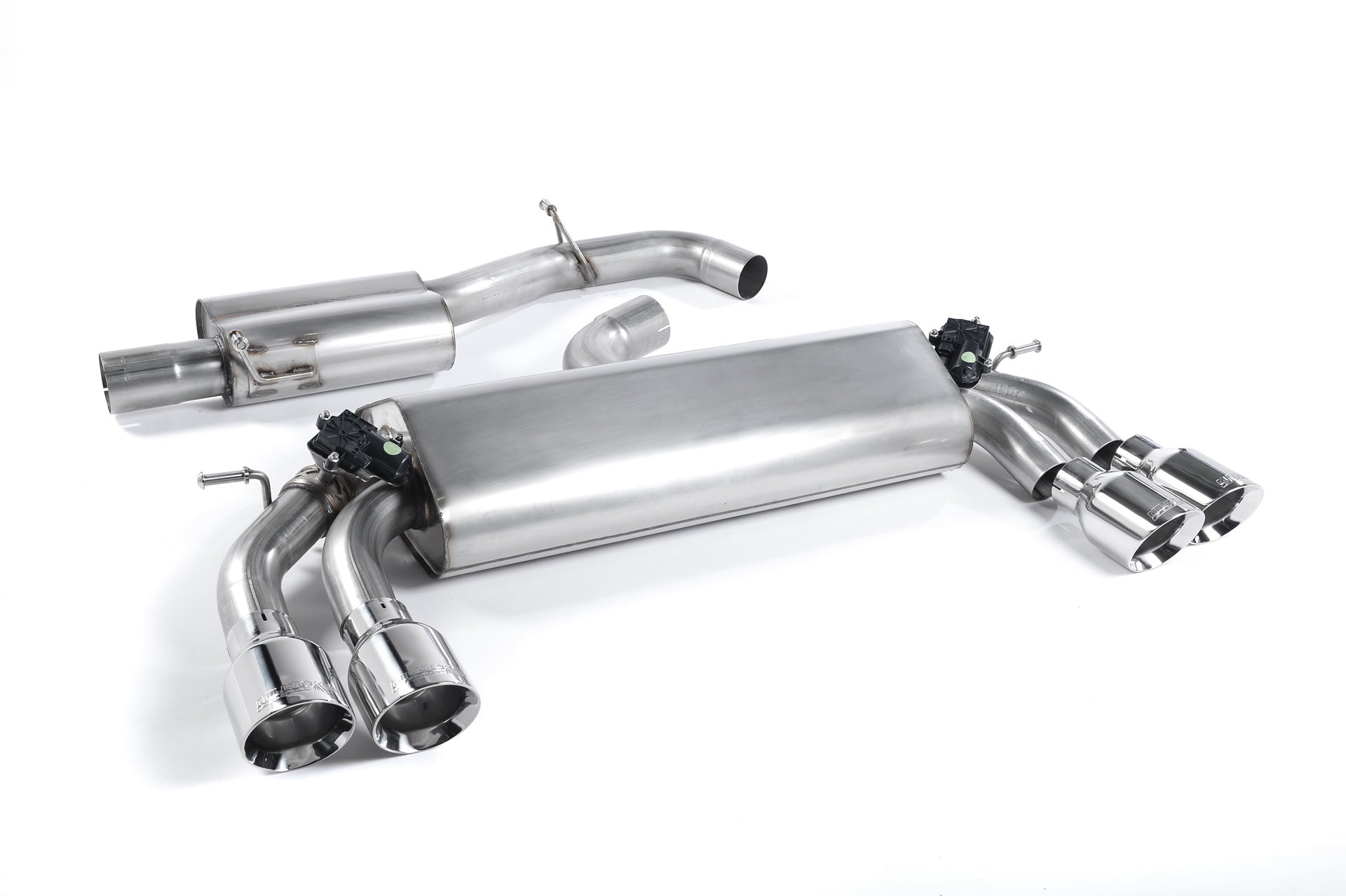 Milltek Sport Valved Cat-Back Exhaust System Golf MK7R Options